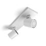 SPOTSKINNE PHILIPS HUE RUNNER WHITE AMBIANCE 2X5W HVIT