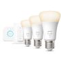 STARTPAKKE PHILIPS HUE A60 E27 9,5W 3-PK