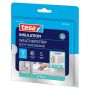 TETNINGSLIST TESA I-PROFIL PVC HVIT 6X0,09 M
