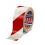 SIGNALTAPE TESA MARKING RØD/HVIT 33MX5MM