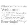 FOTOTAPET KOMAR WELCOME 50X70CM