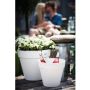 UTEPOTTE ELHO LOFT URBAN ROUND 5,5L 22X25CM HVIT