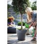 BLOMSTERSKÅL ELHO LOFT URBAN ROUND SAUCER 17CM ANTRASITT