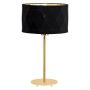BORDLAMPE EGLO DOLORITA SVART/GULL