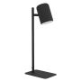 BORDLAMPE EGLO CEPPINO SORT/HVIT GU10 LED H38 CM                               