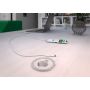 BORDENHET SCHNEIDER ELECTRIC MINI 6CM USB-A HVIT