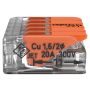 KOBLINGSKLEMME WAGO 221-415 5POL 25STK/PK