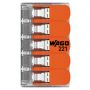 KOBLINGSKLEMME WAGO 221-415 5POL 25STK/PK