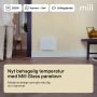 PANELOVN MILL GLASS SMÅROM MB250 