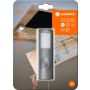 VEGGLAMPE NORDLUX NIGHTLUX TORCH SILVER