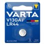BATTERI VARTA LR44 ALKALINE 1,5V