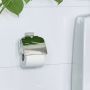TOALETTRULLHOLDER SMEDBO ICE 11.8 CM KROM MED LOKK