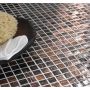 MOSAIKK GOLDSTAR GLASS BRUN 2X2CM 4MM