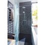 MOSAIKK INTERLOCK CRYSTAL/STONE MIX BLACK XIC V1328
