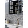 MOSAIKK AVANTGARDE ALUMINIUM SVART 4,8/9,8/14,8X0,8CM
