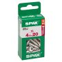 UNIVERSALSKRUE SPAX T-STAR PLUS WIROX 4-KUT 4,5X20MM 16STK