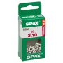 UNIVERSALSKRUE SPAX T-STAR PLUS WIROX 4-KUT 3X10MM 30STK