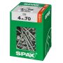 TRESKRUE SPAX TFT 4,5X70MM 175STK/PK