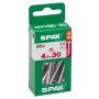 UNIVERSALSKRUE SPAX T-STAR PLUS WIROX 4-KUT 4,5X30MM 16STK