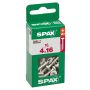 UNIVERSALSKRUE SPAX T-STAR PLUS WIROX 4CUT 4X16MM 16STK