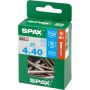 TRESKRUE SPAX RUSTFRI TFT 4X40MM 25STK