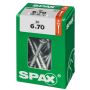 TRESKRUE SPAX TFT 6X70MM 30STK/PK
