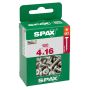 UNIVERSALSKRUE SPAX T-STAR PLUS WIROX 4CUT 4X16MM 100STK