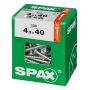 TRESKRUE SPAX TFT 4,5X40MM 100STK/PK
