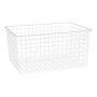 TRÅDKURV ELFA 580X427X285MM HVIT