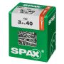 TRESKRUE SPAX TFT 3,5X40MM 150STK/PK