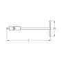 FORLENGER MATADOR T-HÅNDTAK 12,5X300MM