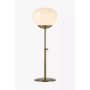 BORDLAMPE MARKSLÖJD RISE ANTIKK/HVIT E27