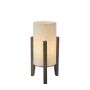 BORDLAMPE MARKSLÖJD EUCA Ø34 CM BRUN/BEIGE
