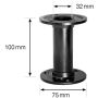 BORDBEN WAGNER INDUSTRIAL PIPE Ø32,5X100MM SVART 