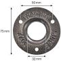 BORDBEN WAGNER INDUSTRIAL PIPE Ø32,5X100MM SVART 