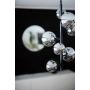 TAKLAMPE ANETA LIGHTNING MOLEKYL SVART/RØYK
