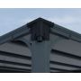 PAVILJONG CANOPIA MILANO 3000 3X3M GRÅ