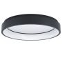 TAKLAMPE EGLO LED MARGHERA-Z SVART/HVIT RGB 2700-6500K Ø60 CM