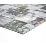 MOSAIKK COMBINATION CRYSTAL/STONE/STEEL MIX GREY XCM MC609 