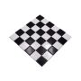 MOSAIKK KERAMIK BLACK/WHITE 4.8X4.8CM