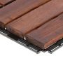 HELLER BAUHAUS AKASIE 300X300X20MM BRUN