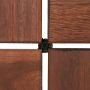 HELLER BAUHAUS AKASIE 300X300X20MM BRUN
