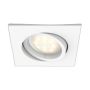 INNBYGGINGSSPOT PHILIPS SHELLBARK 4.5W DIMBAR HVIT