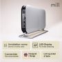 GULVOVN MILL SG2000LED 2000W 230V 33X62CM