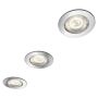 INNBYGNINGSSPOT PHILIPS DREAMINESS KROM 3X4,5W