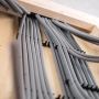 KLAMMER ELEKTROSKUTT KLICKS 6X16MM 1X20MM GRÅ 4-PAKNING
