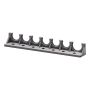KLAMMER ELEKTROSKUTT KLICKS 6X16MM 1X20MM GRÅ 4-PAKNING