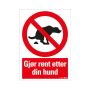 SKILT   PICKUP COMBI GJØR RENT ETTER DIN HUND 33