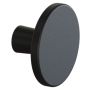 HÅNDTAK SCANBAD BUTTON SVART RESIRKULERT PLAST Ø42MM