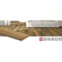 PARKETTGULV NQD OAK BROOKLYN 2-STAV 11/2X158X1220MM 1,54M²